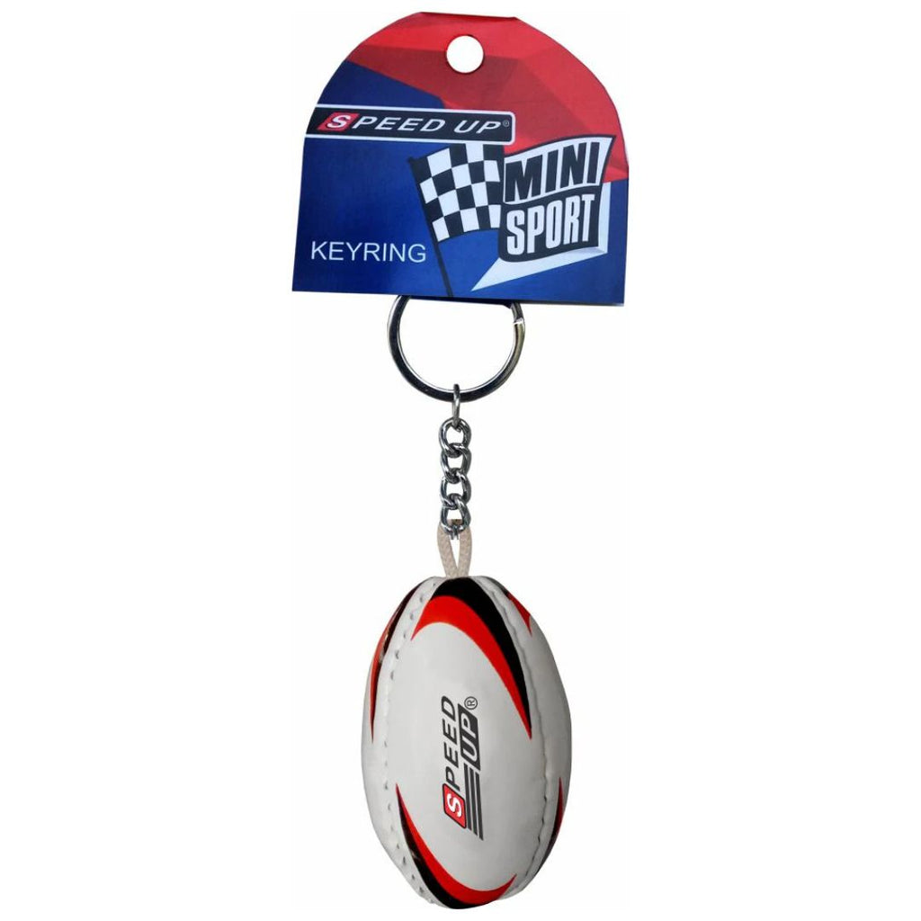 Speed Up: Miniature RugbyBall KeyRing