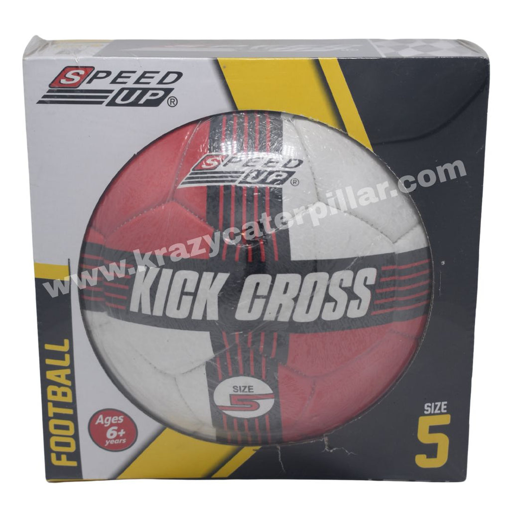 Speed Up: Kick Cross Football Size 5 - Blue Red