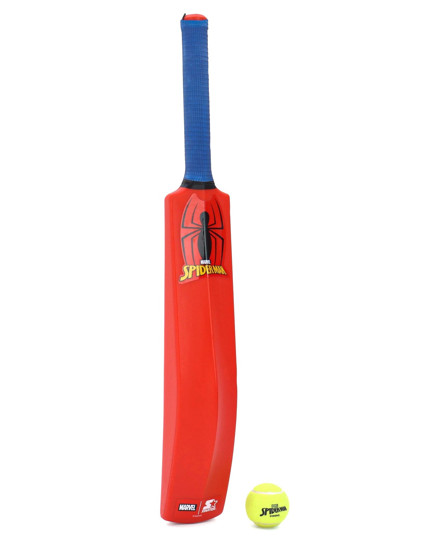 Bat Racket Man Starter Spider Man Cricket Bat & Ball Set (Size: 4) – Krazy Caterpillar