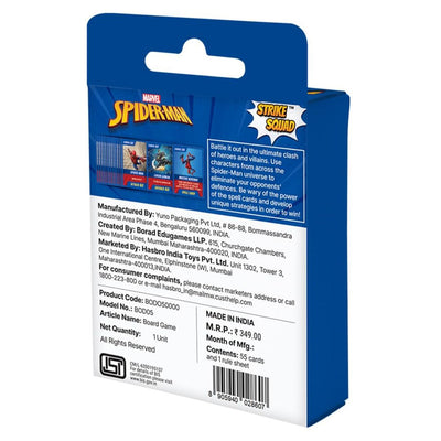 Borad Clash Card Game Spider Man
