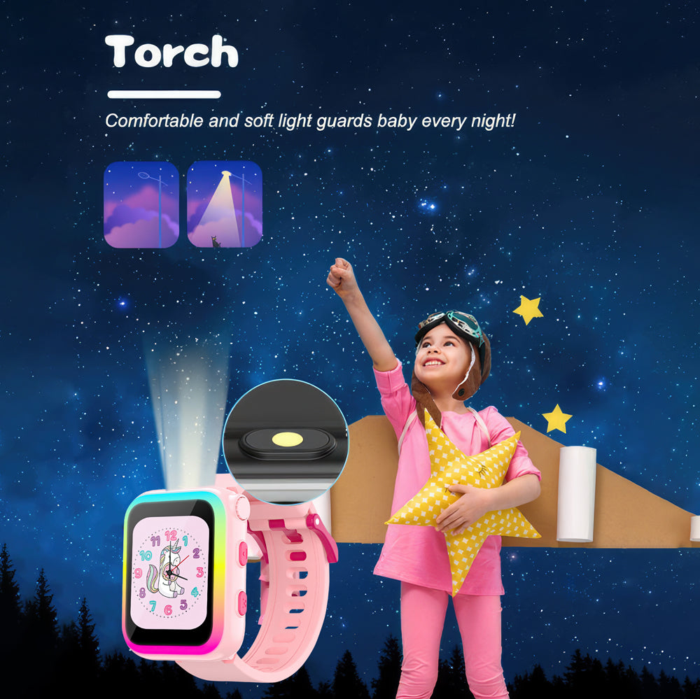 Spiky: Chimera -Pink Smart Watch for Kids