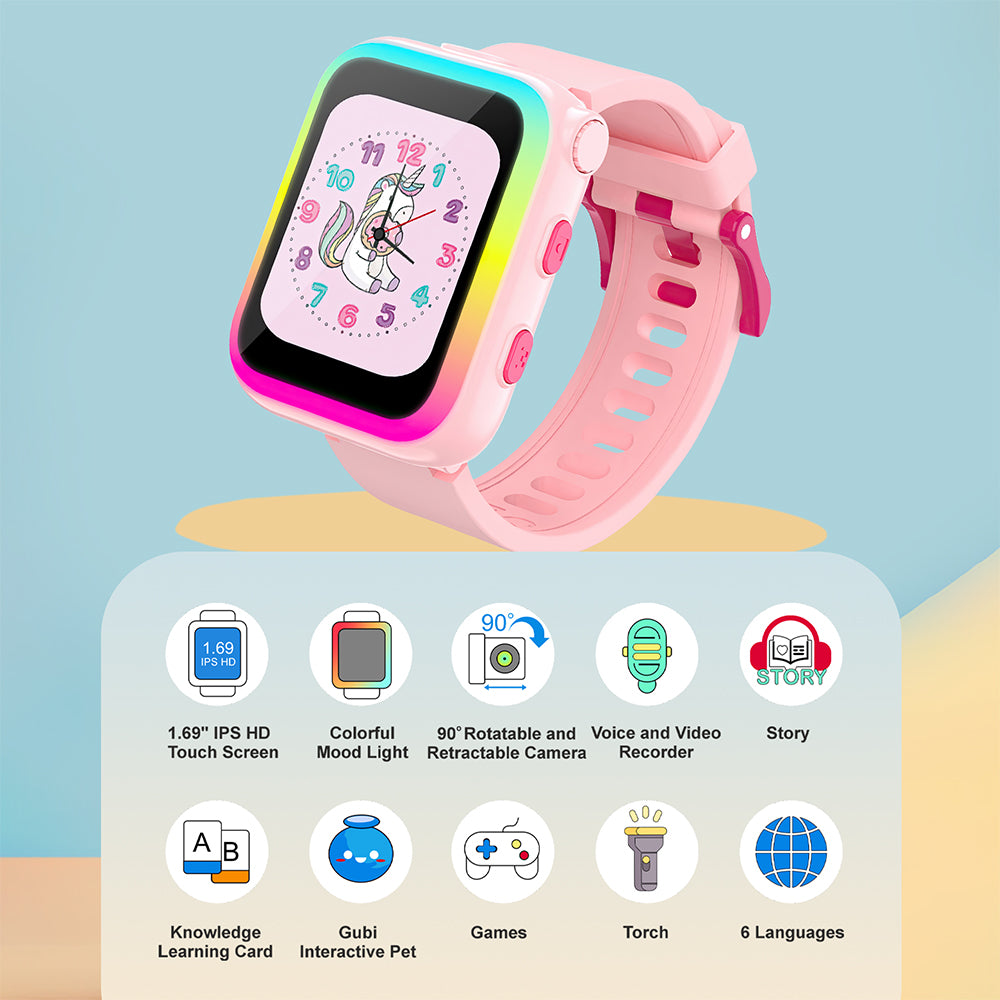 Spiky: Chimera -Pink Smart Watch for Kids