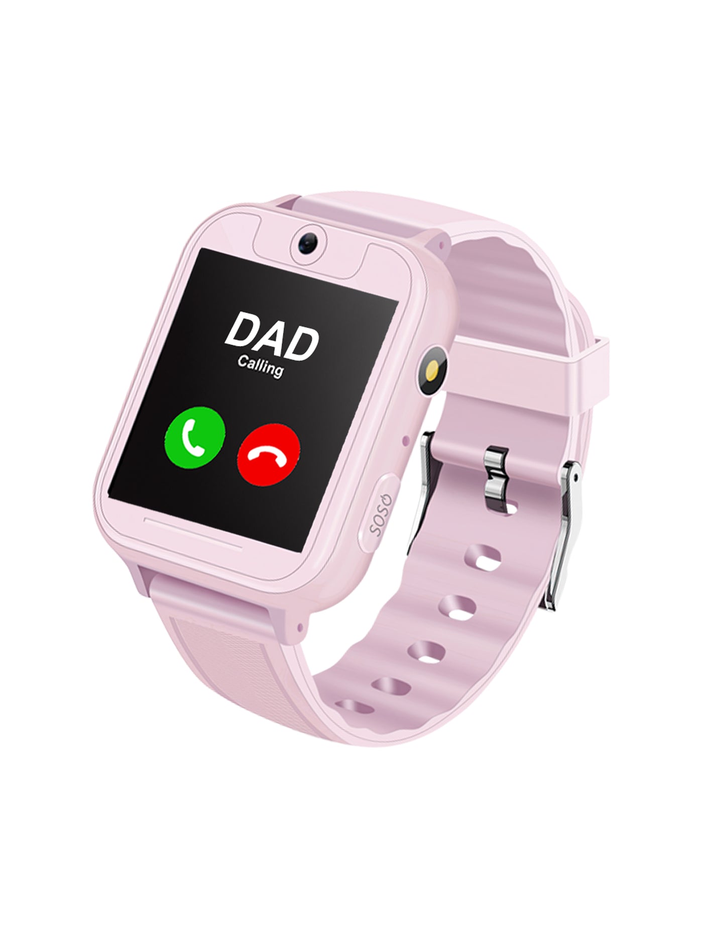 Spiky: Gremlin-Pink Smartwatch for Kids