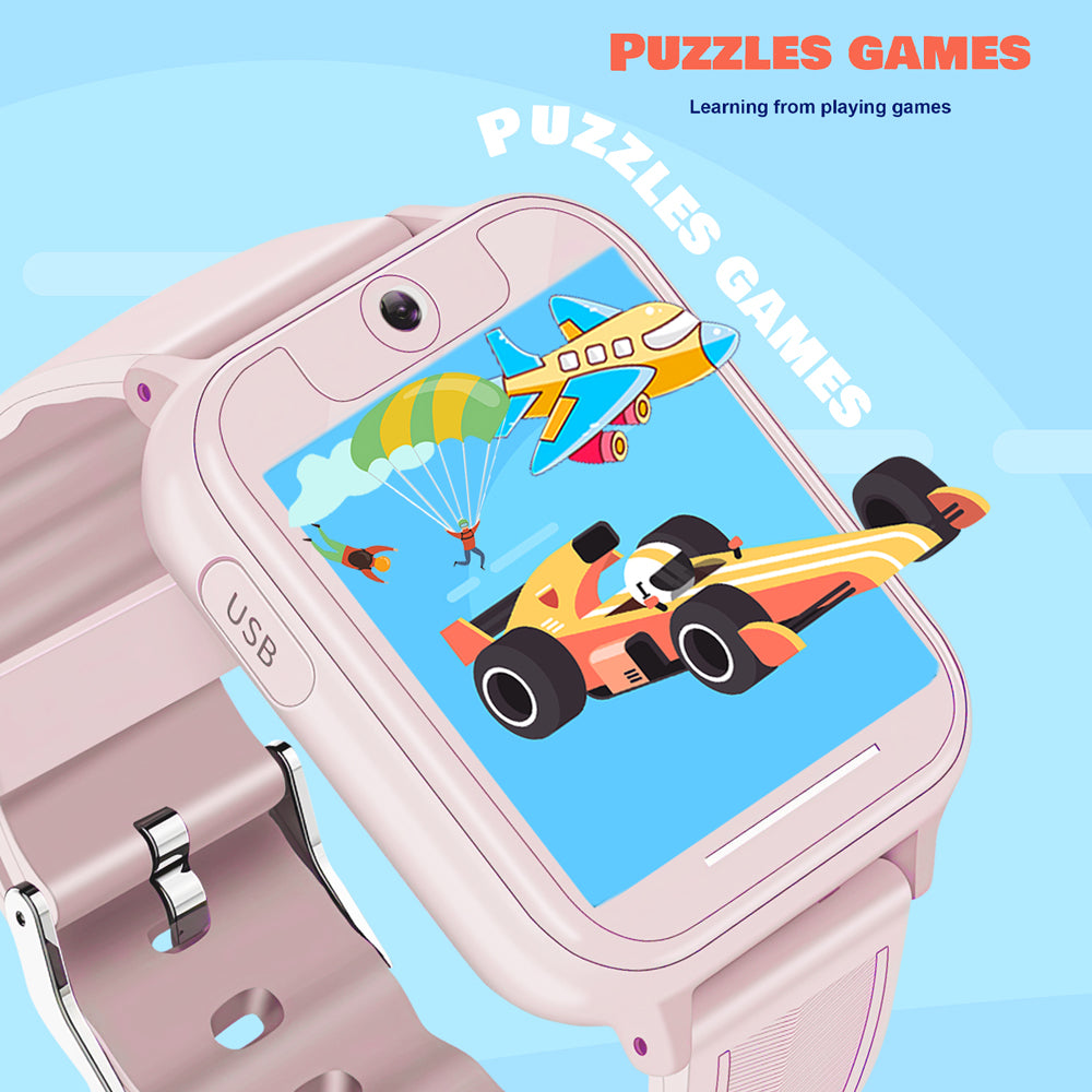 Spiky: Gremlin-Pink Smartwatch for Kids