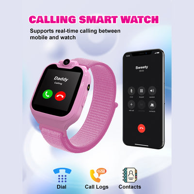 Spiky: Minotaur-Pink Smart Watch for Kids