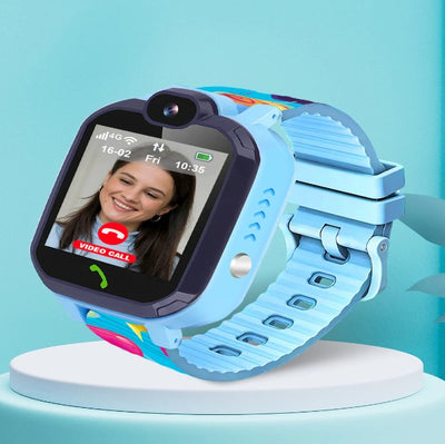 Spiky Cyclops 4G Calling Smartwatch - Blue