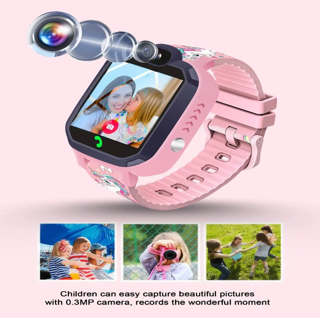 Spiky Cyclops 4G Calling Smartwatch - Pink