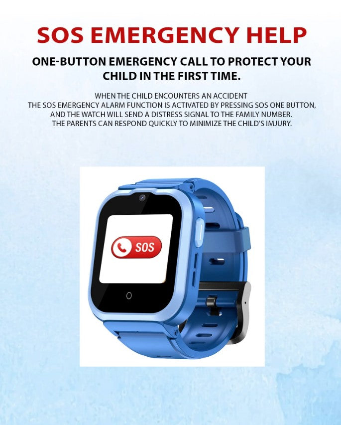 Spiky: Cyclops Kids Smartwatch -Blue