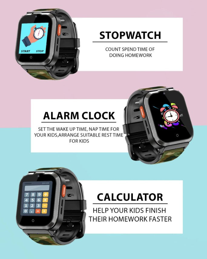 Spiky: Cyclops Kids Smartwatch -Camo