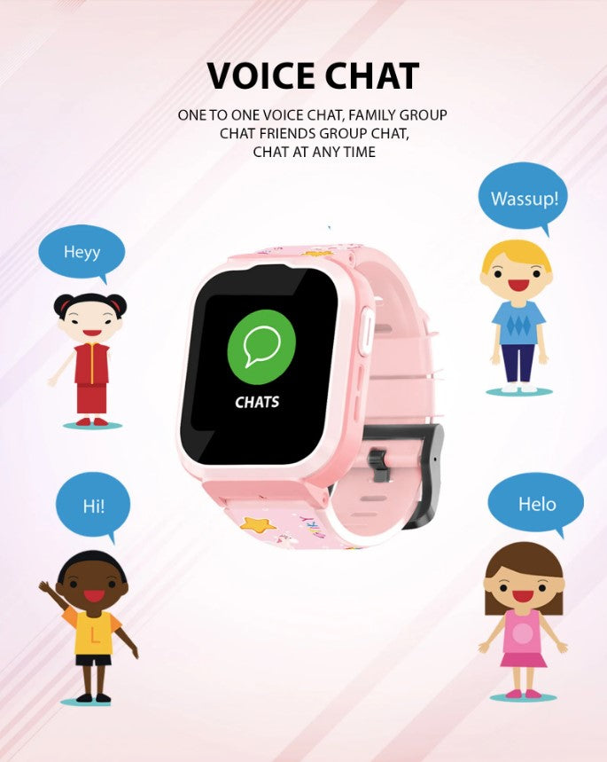 Spiky: Cyclops Kids Smartwatch -Prt Pink