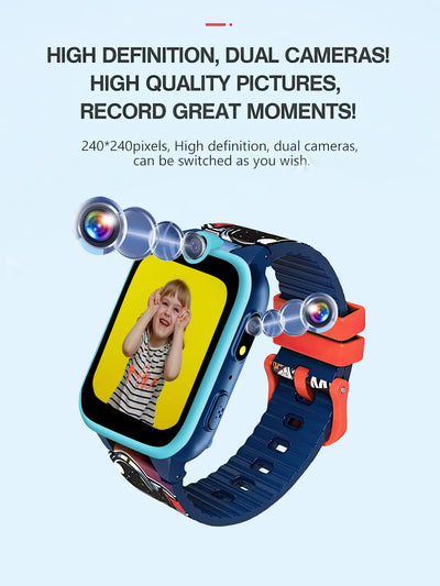 Spiky: Griffin-Blue Smart Watch for Kids