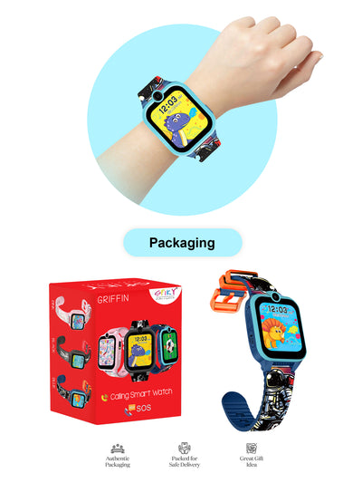 Spiky: Griffin-Blue Smart Watch for Kids