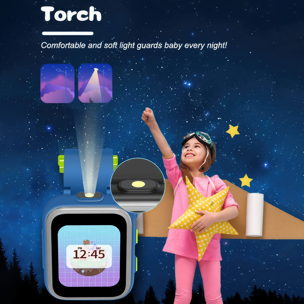 Spiky: Chimera -Blue Smart Watch for Kids