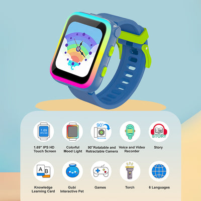 Spiky: Chimera -Blue Smart Watch for Kids