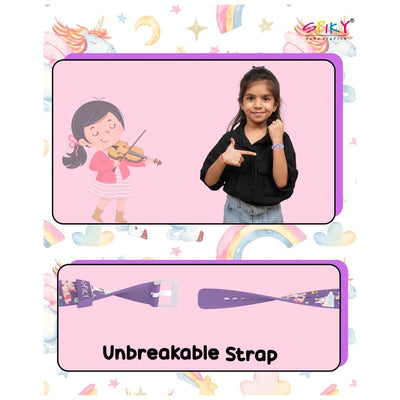 Spiky: Multi-functional Digital Sports Watch for Kids - Purple