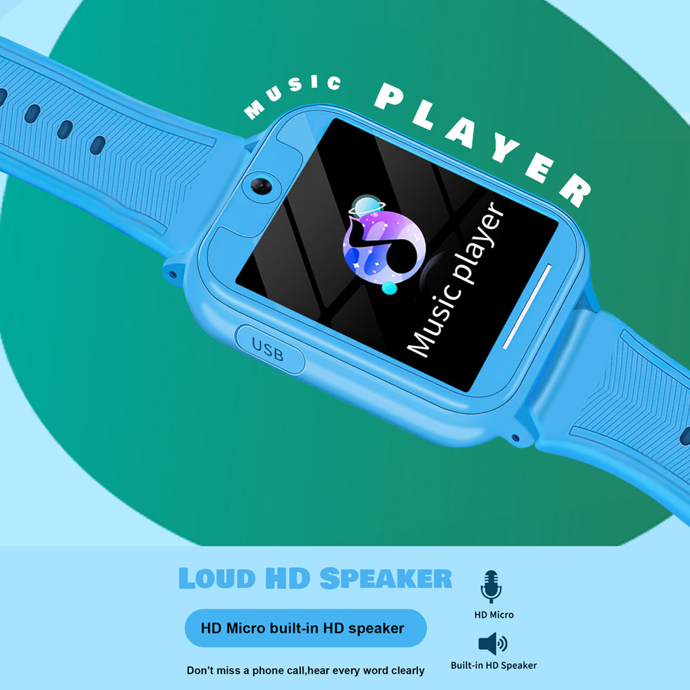 Spiky: Gremlin-Blue Smart Watch for Kids