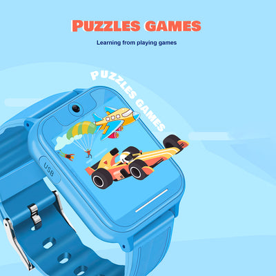 Spiky: Gremlin-Blue Smart Watch for Kids