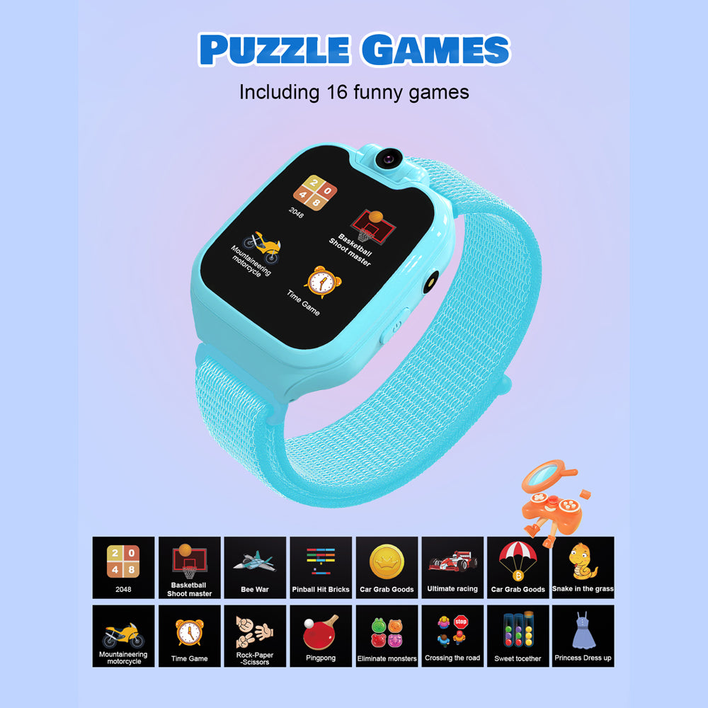 Spiky: Minotaur -Blue Smartwatch for Kids