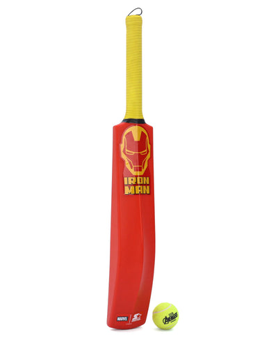 Starter Iron Man Cricket Bat & Ball Set ( Size: 4)