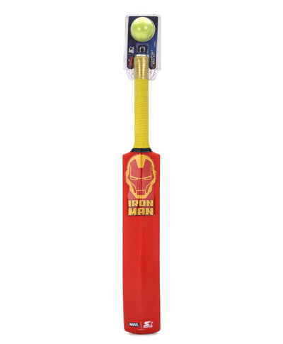 Starter Iron Man Cricket Bat & Ball Set ( Size: 4)