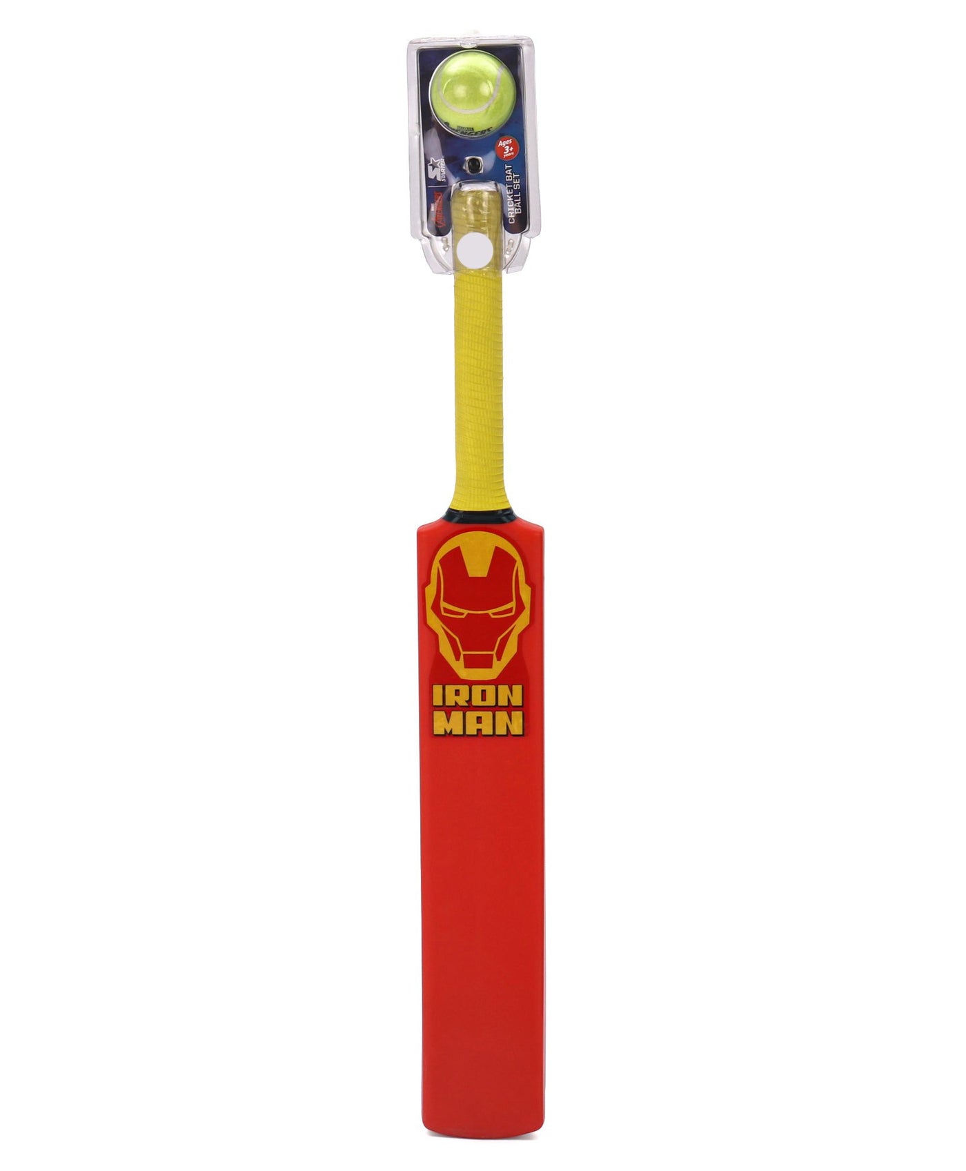 Starter Iron Man Cricket Bat & Ball Set ( Size: 4)