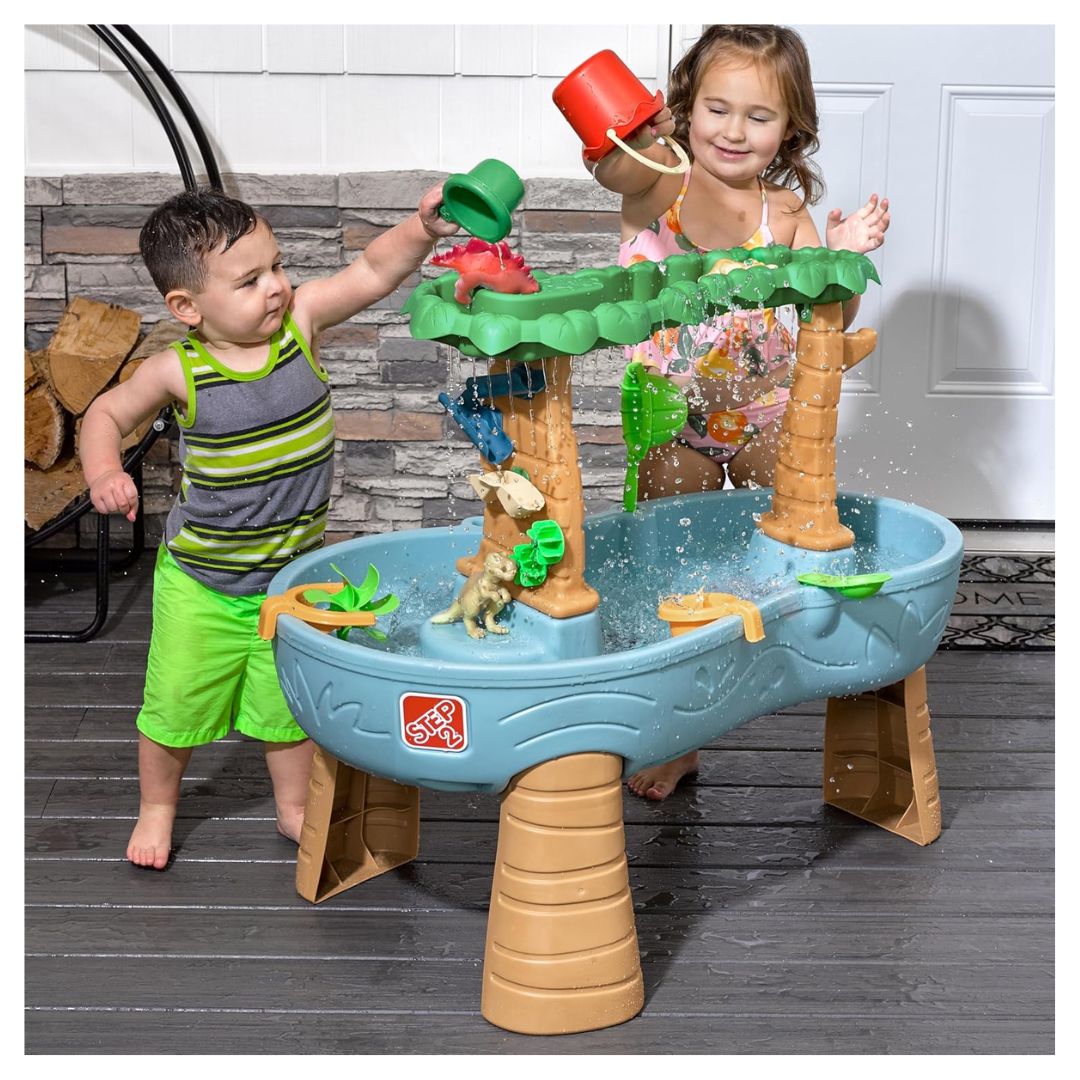 Step2: Dino Showers Water Table™