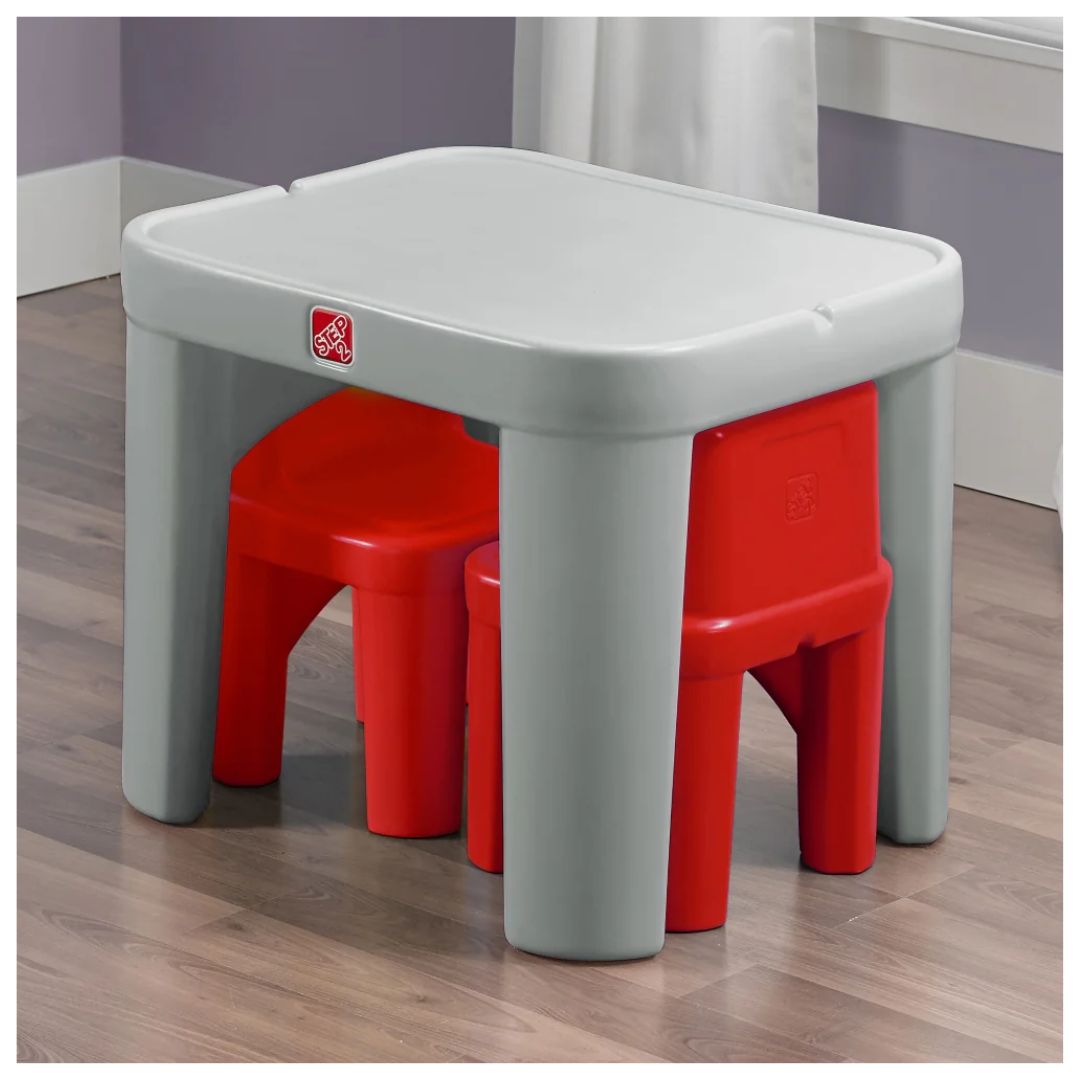 Step2: Mighty My Size Table & Chairs Set™ - Red