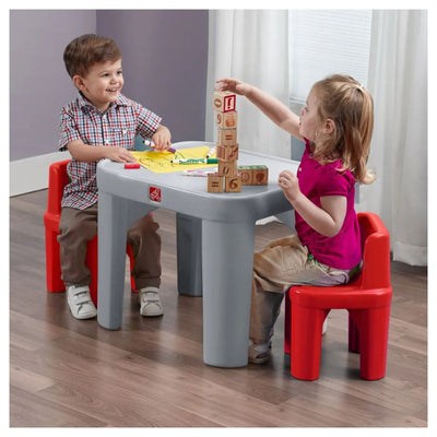 Step2: Mighty My Size Table & Chairs Set™ - Red
