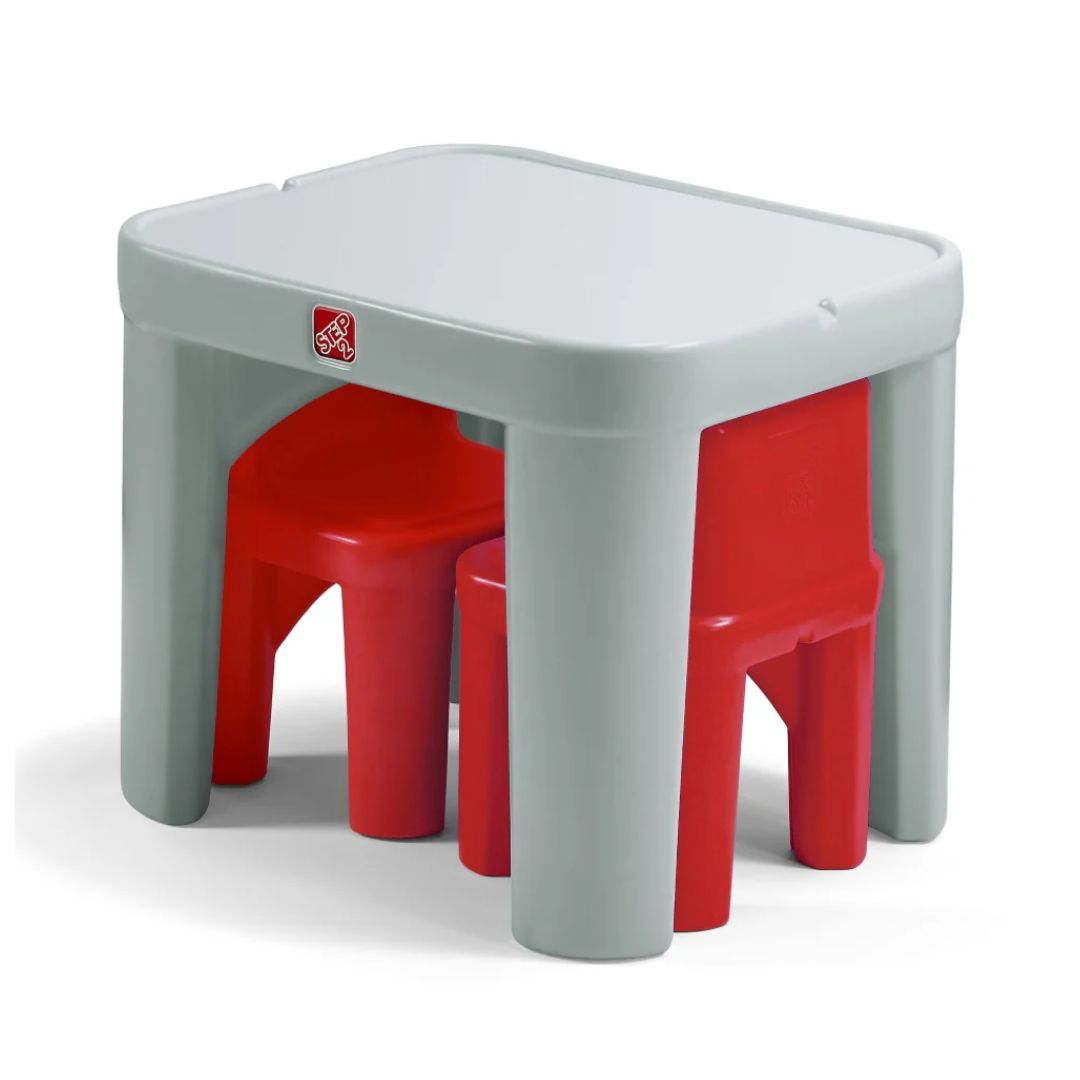 Step2: Mighty My Size Table & Chairs Set™ - Red