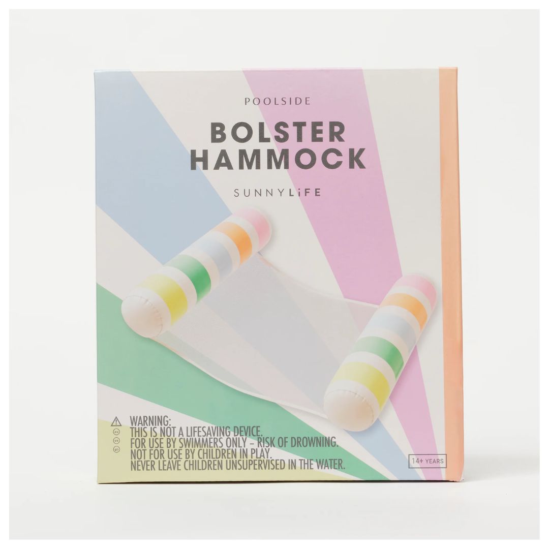 SUNNYLiFE Pool Side Hammock Float Pastel Gelato