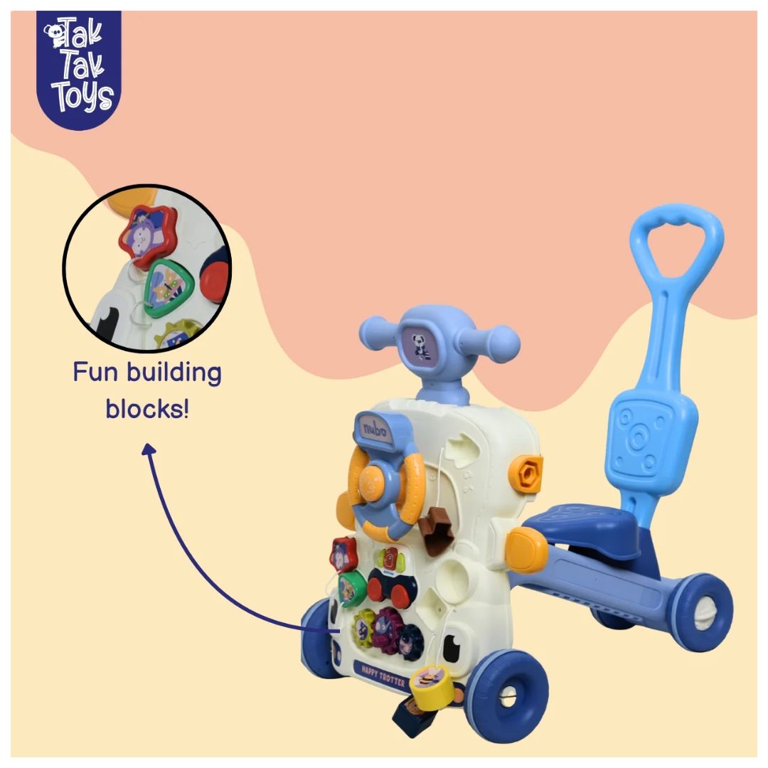 Tak Tak Toys: 5 in 1 Happy Trotter - Baby Walker