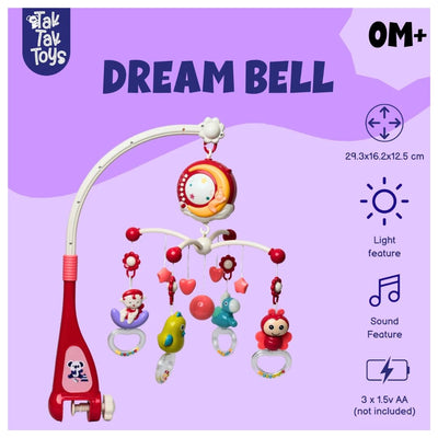 Tak Tak Toy: Dream Bell - Baby Bedside Bell
