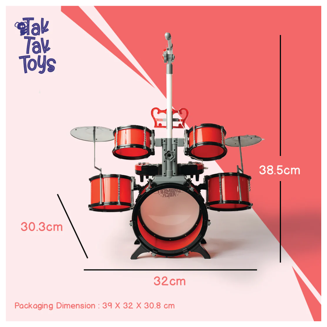 Tak Tak Toys: Dynamo Drumset