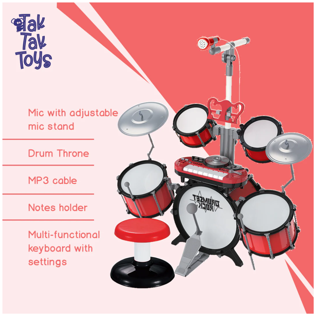 Tak Tak Toys: Dynamo Drumset