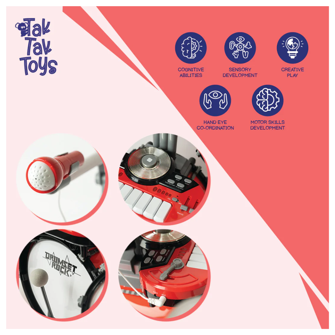 Tak Tak Toys: Dynamo Drumset