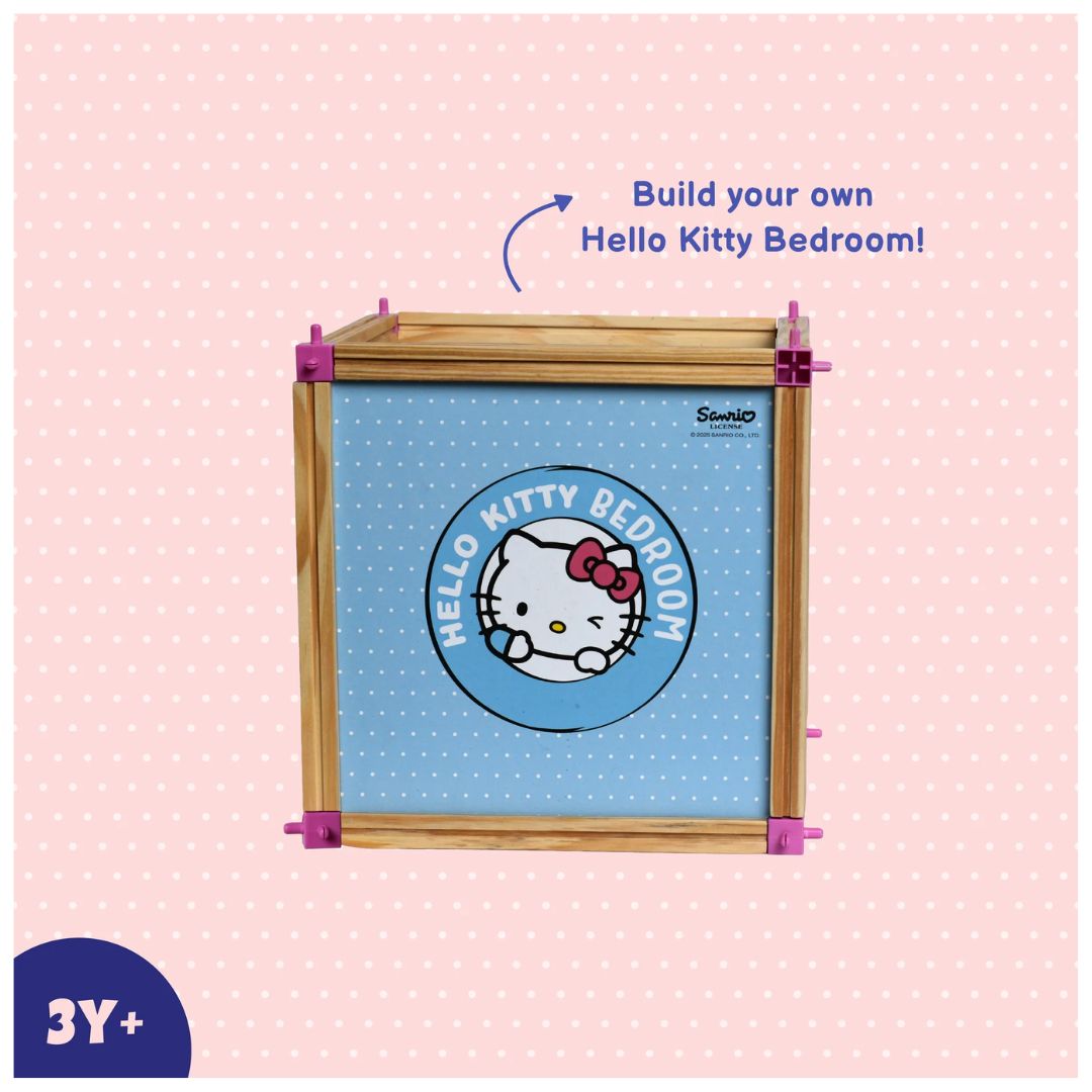 Tak Tak Toys: Hello Kitty - Bedroom Playset for Kids