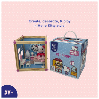 Tak Tak Toys: Hello Kitty - Bedroom Playset for Kids