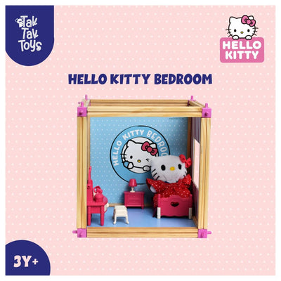 Tak Tak Toys: Hello Kitty - Bedroom Playset for Kids