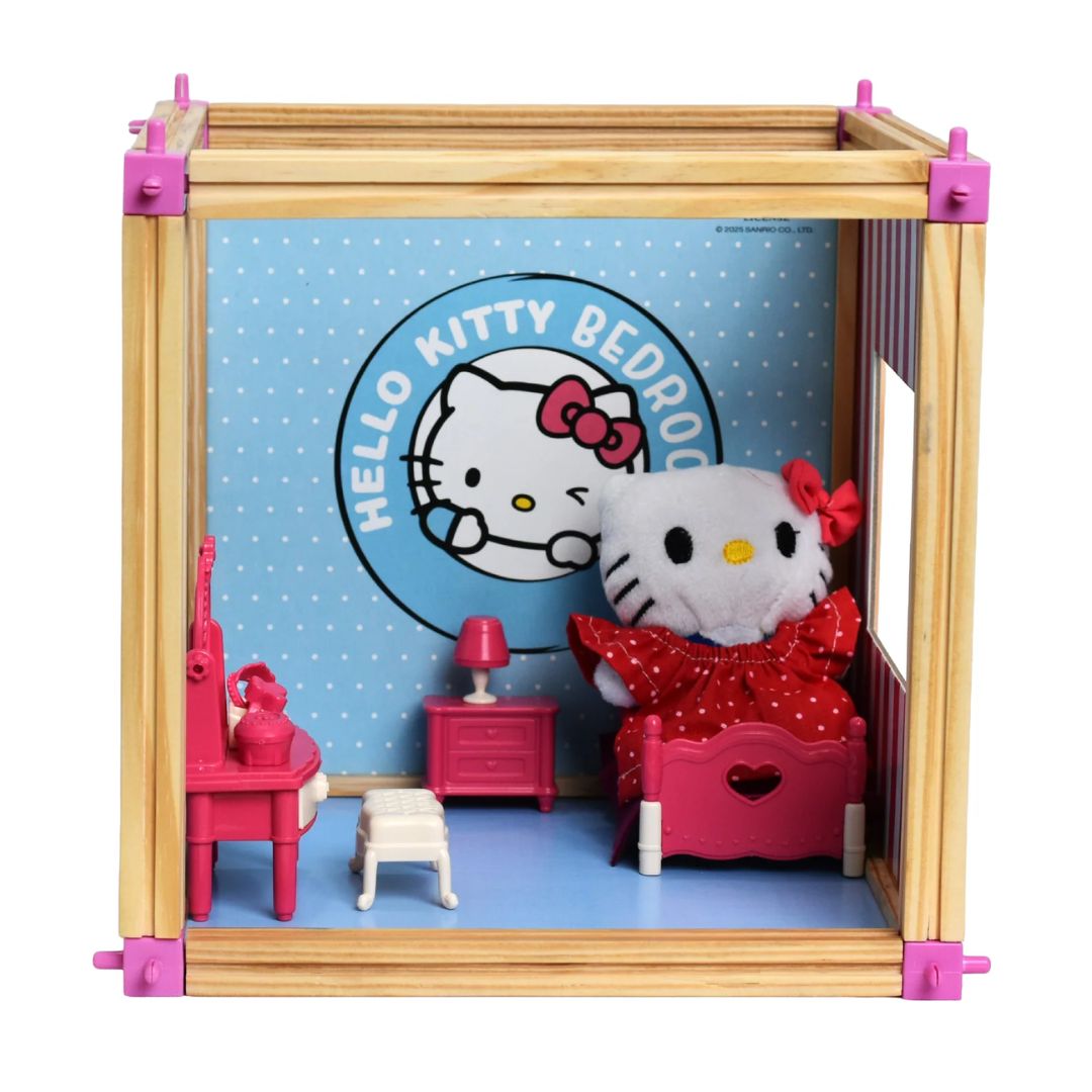 Tak Tak Toys: Hello Kitty - Bedroom Playset for Kids