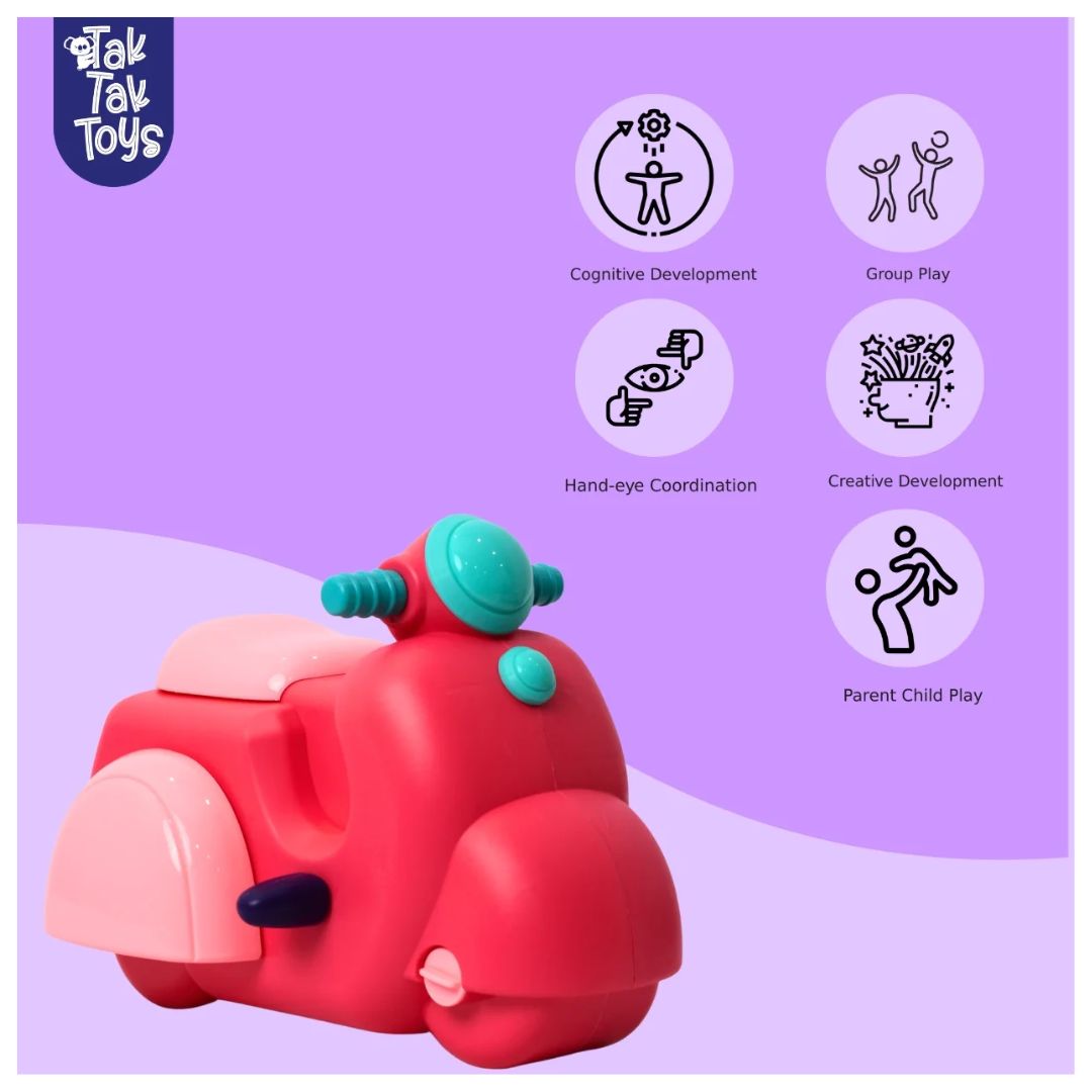 Tak Tak Toys: Hello Kitty - Glam 2-in-1 Scooter