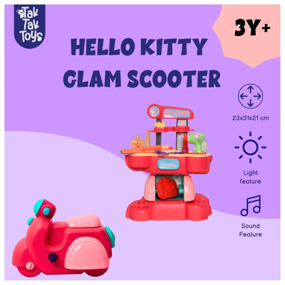 Tak Tak Toys: Hello Kitty - Glam 2-in-1 Scooter