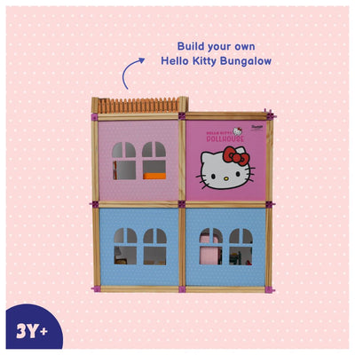 Tak Tak Toys: Hello Kitty - Bungalow Dollhouse Playset