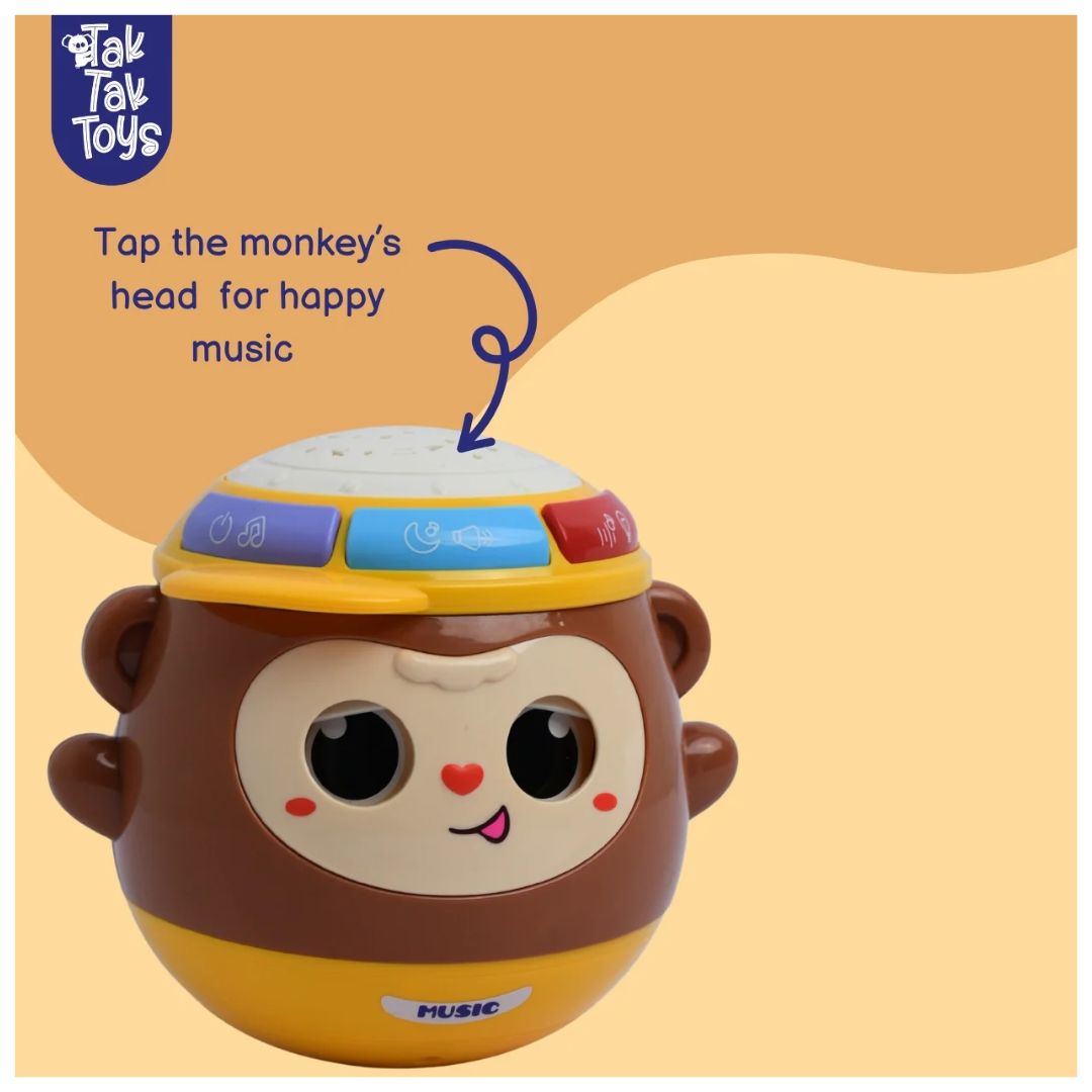 Tak Tak Toys: Jungle Beats - Musical Monkey with Lights