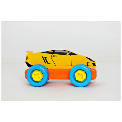 Tak Tak Toys: Turbo Track Racer - Assemble & Go