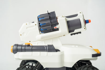 Tak Tak: 2-in-1 Lunar Ranger Remote Controlled Soft Blaster Tank
