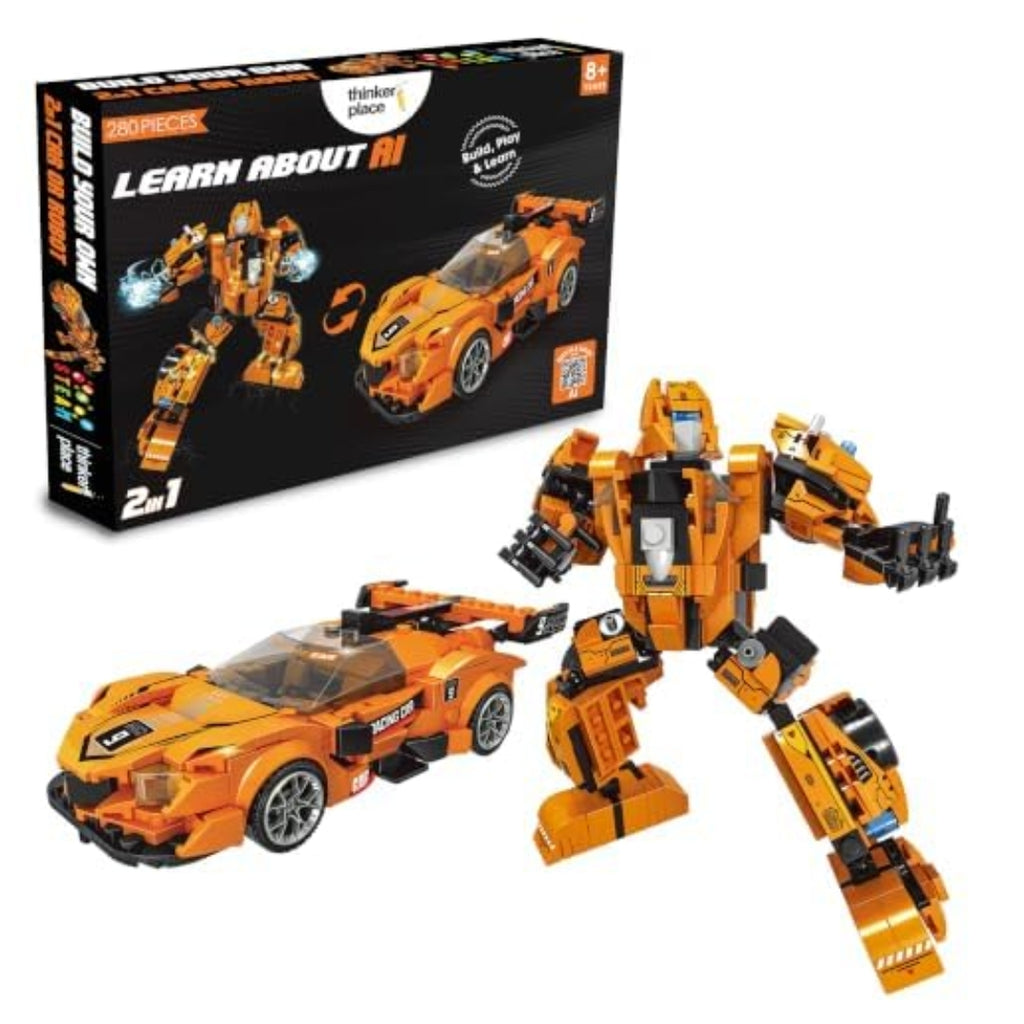 Thinker Place: 2-in-1 Racing Car   Magnificent Lion