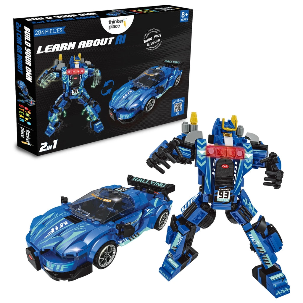 Thinker Place: 2-in-1 Speed Racing Car Tidal Rage Shark