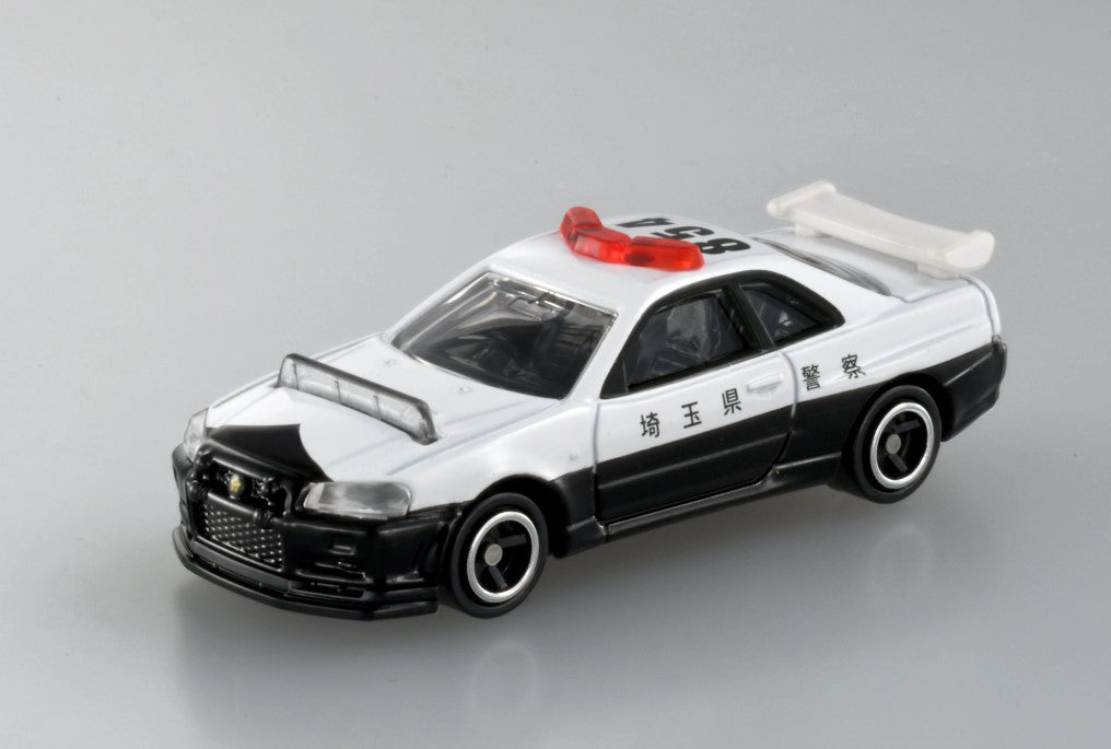 Tomica #1 Nissan Skyline GT-R BNR34 Police Car
