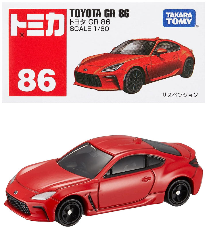 Tomica #86-9 Toyota Gr 86 (SPX26T) – Krazy Caterpillar
