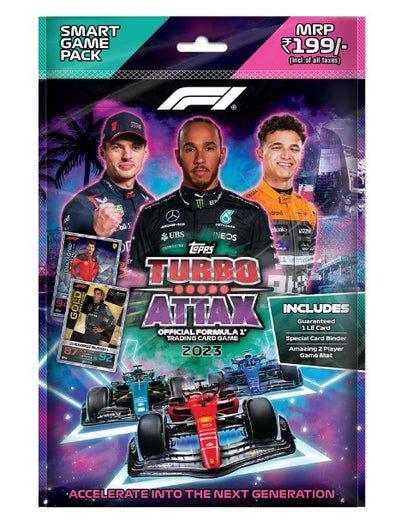 Topps F1 Turbo Attax trading and collectible card game (Smart Game Pack)